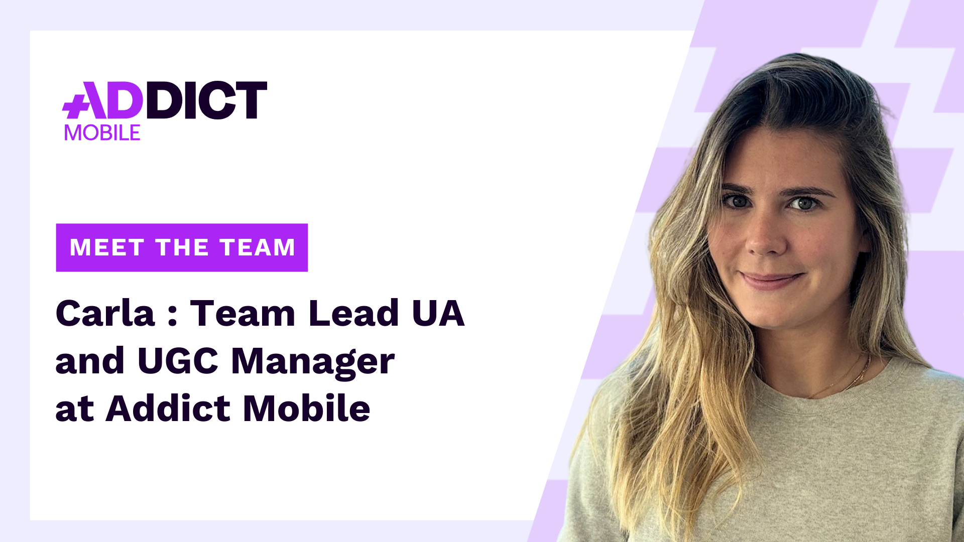 team lead ua and ugc manager at addict mobile