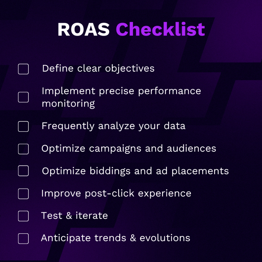 ROAS Checklist