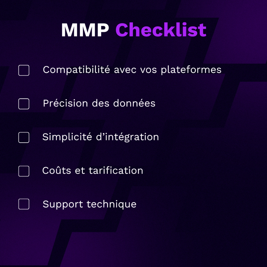 MMP checklist