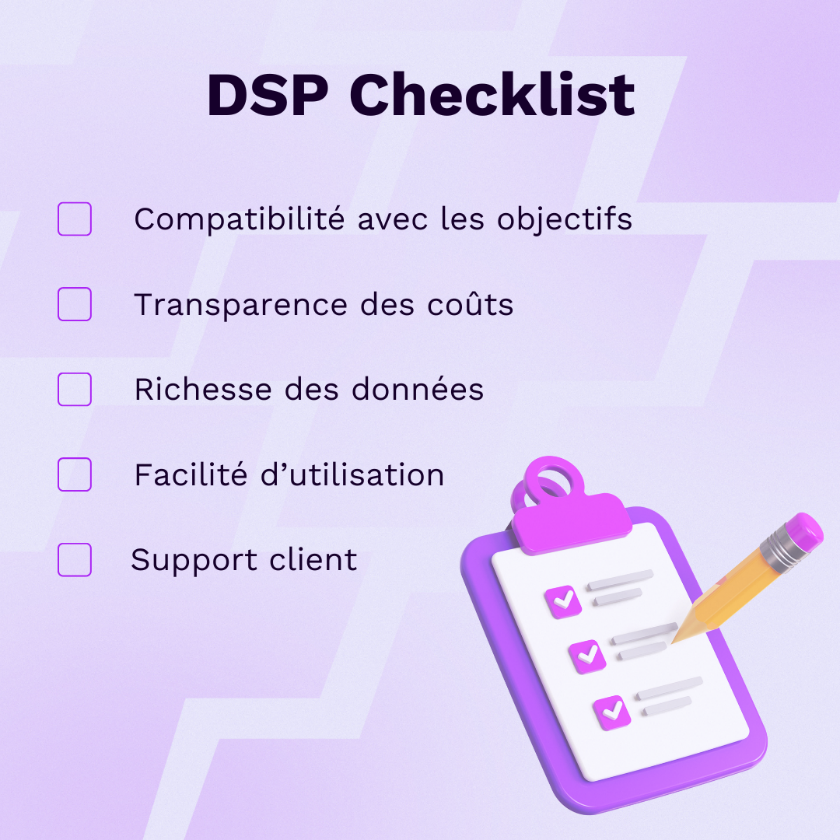 Checklist pour choisir sa DSP