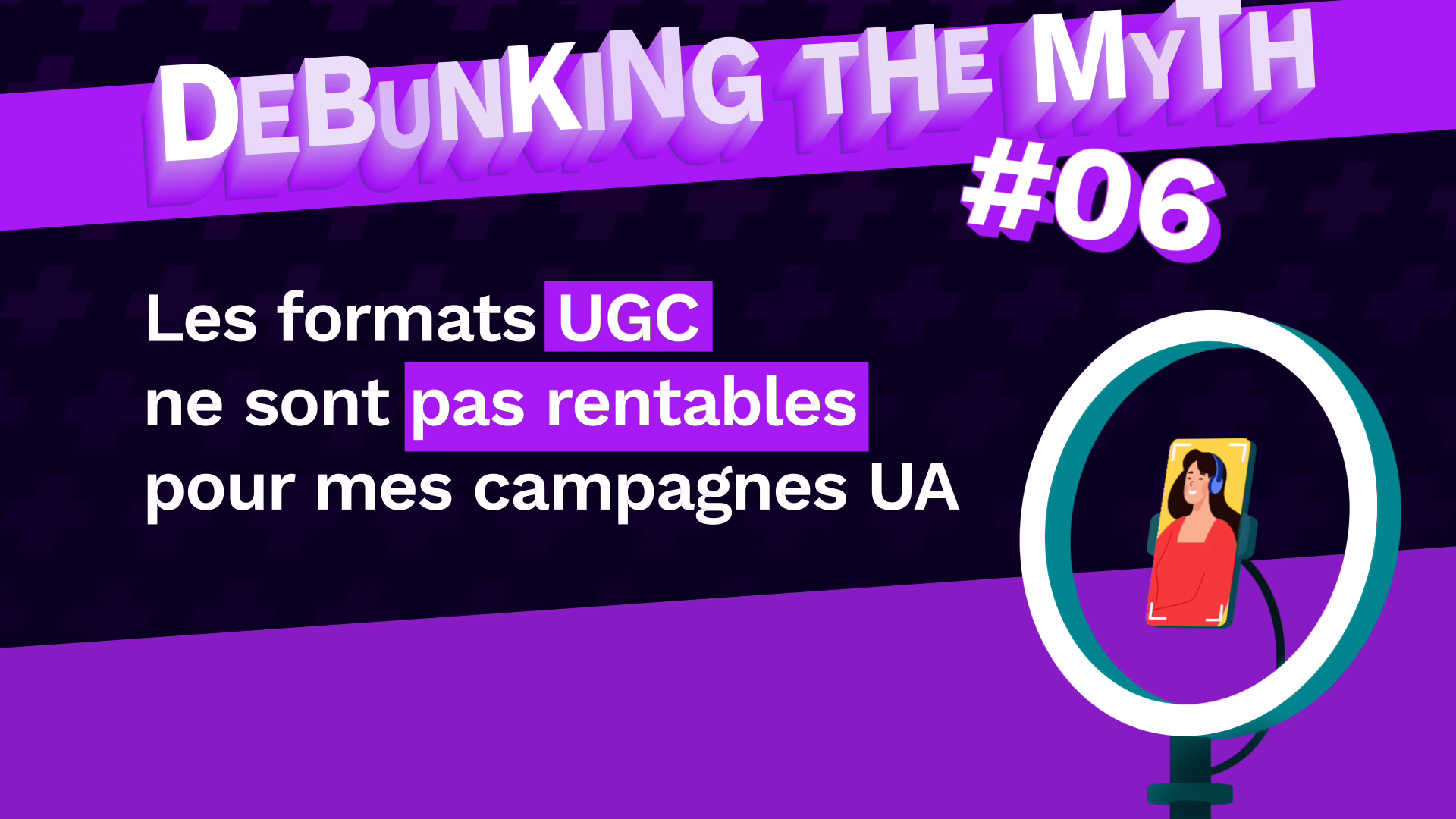 DTM 6 cover les formats ugc ne sont pas rentables