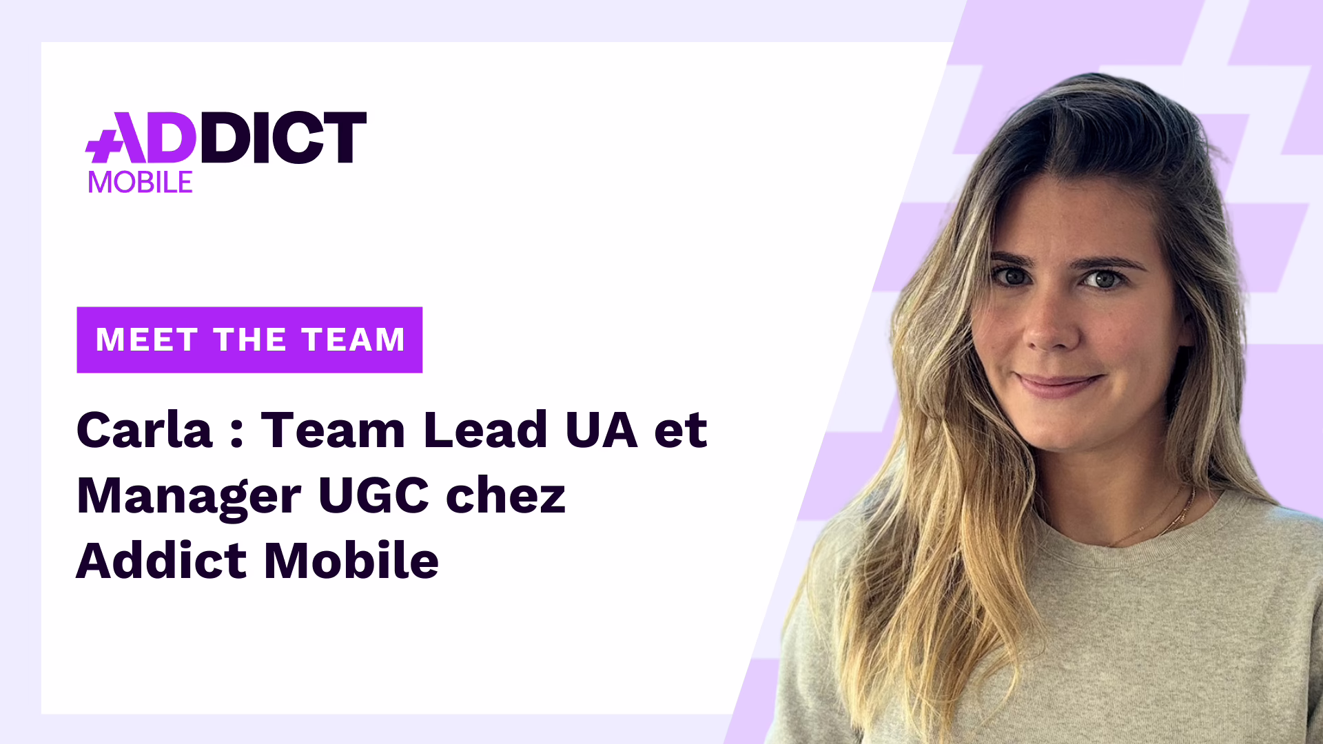team lead ua manager et ugc chez addict mobile